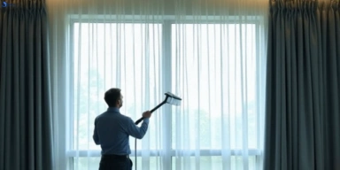 Commercial curtain stain removal service sinnamon-park hotels offices restaurants