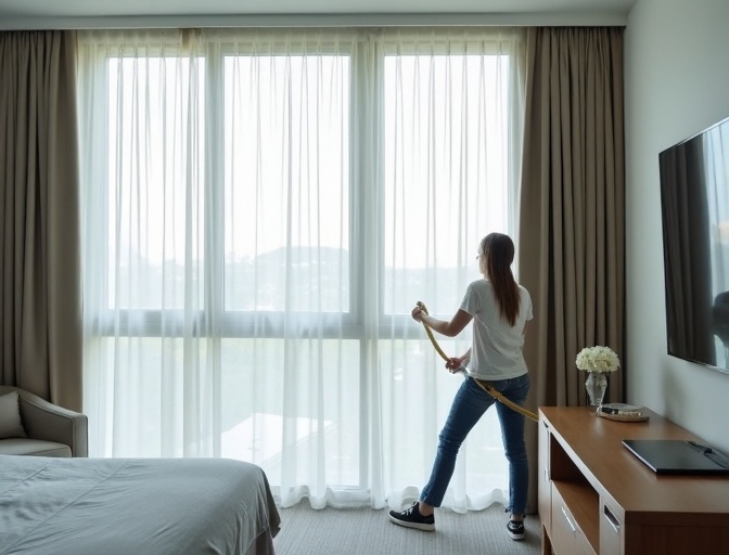 Sinnamon Park Sheer Curtain Cleaning